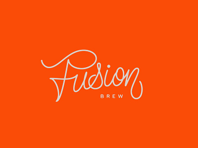 Fusion Brew adventure death hand lettering lettering skull type typography