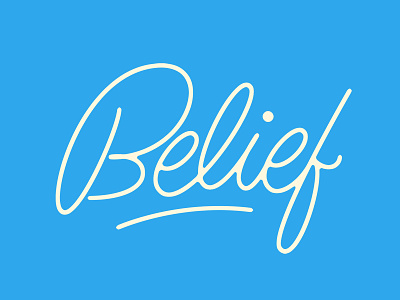 Belief adventure belief hand lettering hand type lettering type typography