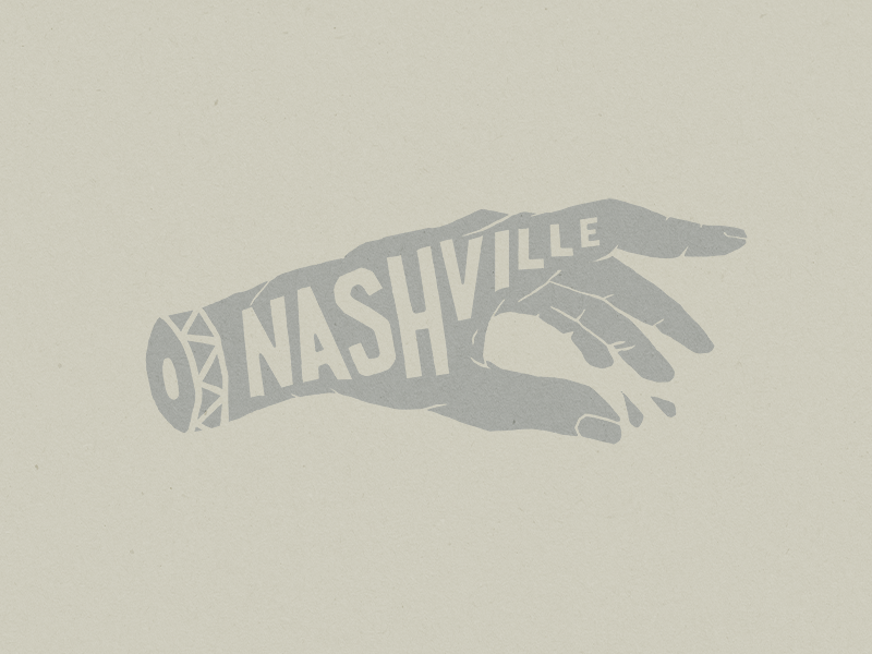 Nashville beziers blood hand hand drawn hand lettering letter lettering nashville type typography vintage