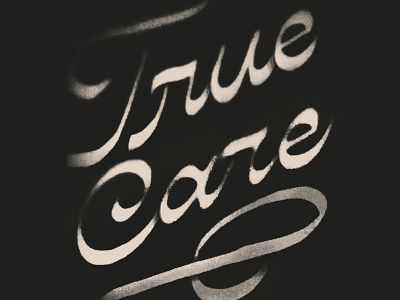 True Care blood hand hand drawn hand lettering letter lettering nashville pin talitha koum type typography