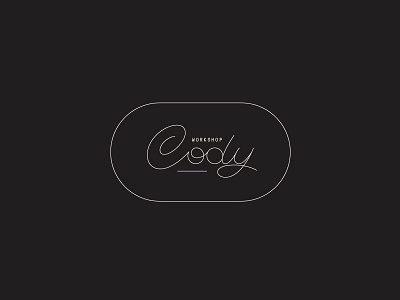 Workshop Cody cody hand hand drawn hand lettering letter lettering nashville pin script type typography vector