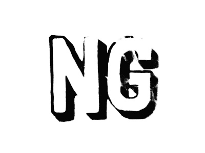 Noah Gundersen born g hand drawn hand lettering letter lettering n script skull type typography vector