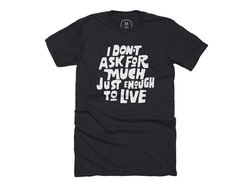 just live tee shirts