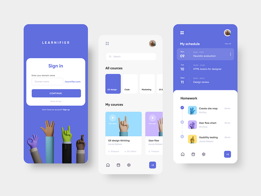 SOCIAL APP by Daria Smolenskaya on Dribbble