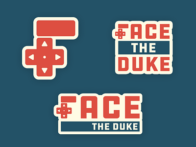 Face the Duke Branding branding logo twitch