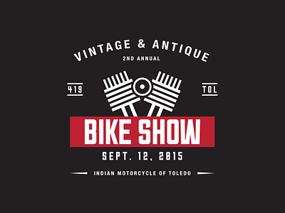 Vintage & Antique Bike Show Logo