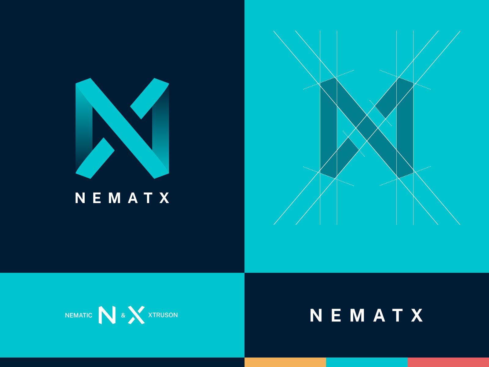 NEMATX - Logo Design by Veljko Stojiljković on Dribbble