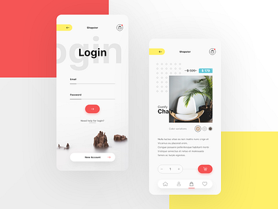 Ecommerce APP Concept