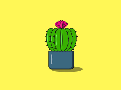 Cactus! flat design vector art graphic design illustration vector