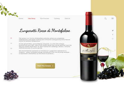 Daily UI 003 - Wine Landing Page