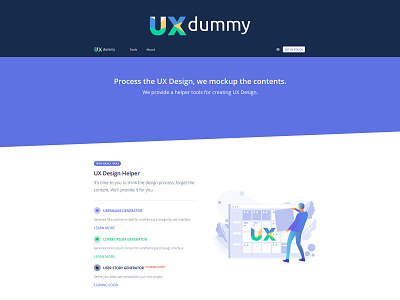 Redesign UX Dummy