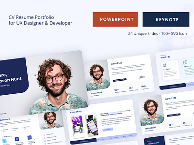 JSON - CV Resume Portfolio for UX Designer & Developer. cv design mockups portfolio resume template template ui ux vcard web web design website