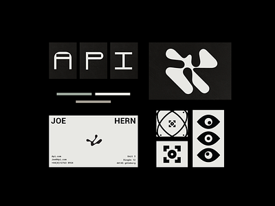 A.P.I art gallery branding branding concept branding design design icon