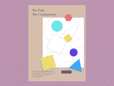 We Find The Connections brand interactive site