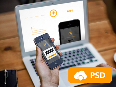 Download Responsive Mockup Templates Free Psd By Roberts Ozolins On Dribbble