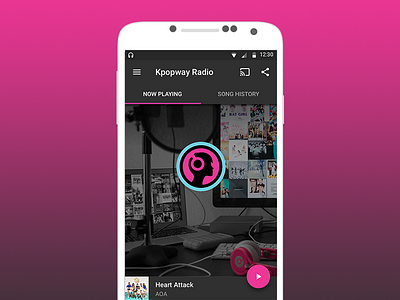 Material Radio App