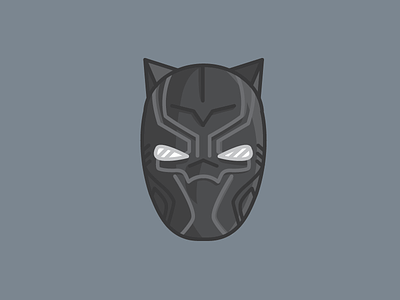 Black Panther / T'Challa avengers black panther captain america civil war flat design icon illuminati tchalla team ironman