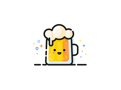Beer bar beer bubble character club colorful happy icon illustration irish mbe pub