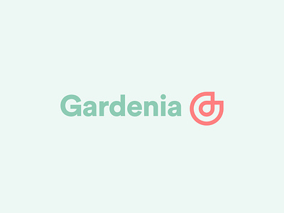 Gardenia abstract brand flower garden logo logotype minimalist logo modern nature tulip