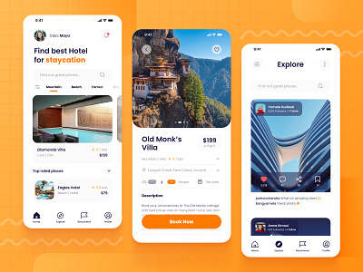 Booking App UI Exploration