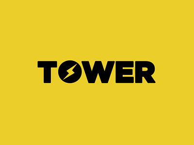 Tower branding logo tower