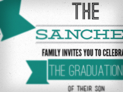 Grad Invite invitation print design