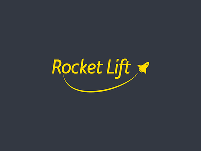 Rocket Lift - WIP 2 branding logo logo design rocket lift