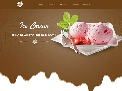 Ice cream shop Template...