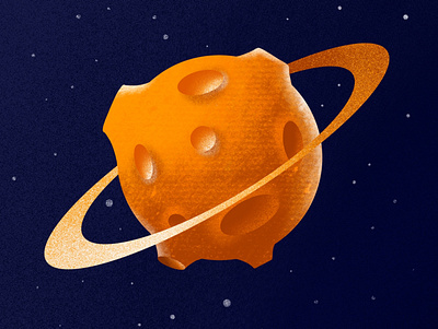 A Lonely Planet applepencil illustration art ipadpro procreate vector