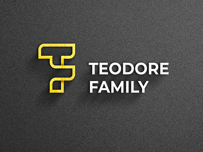 Logo exsample that combined letters T and F