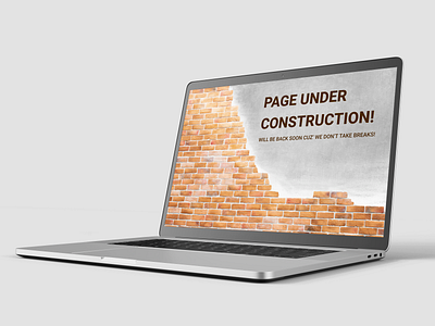 Page under construction figma page pageunderconstruction ui underconstruction