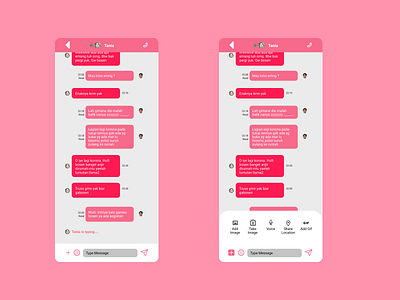 Daily UI 13 - Chat Directing