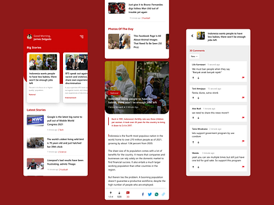 News App android app apple application design figma ios iphone mobile mobile app template ui uidesign uiux user experience user interface ux