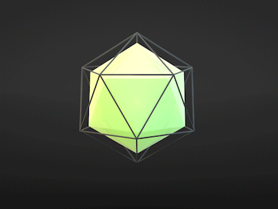 Icosahedron 1 c4d geometry icosahedron polygon