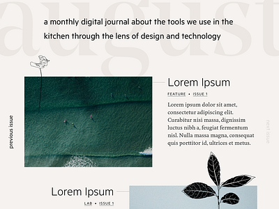 C100 Homepage c100 design graphic homepage journal layout