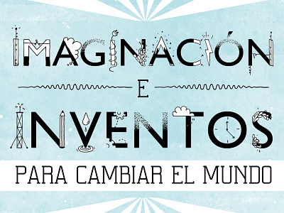 Magazine argentina huemula illustration imagination lettering lights typography