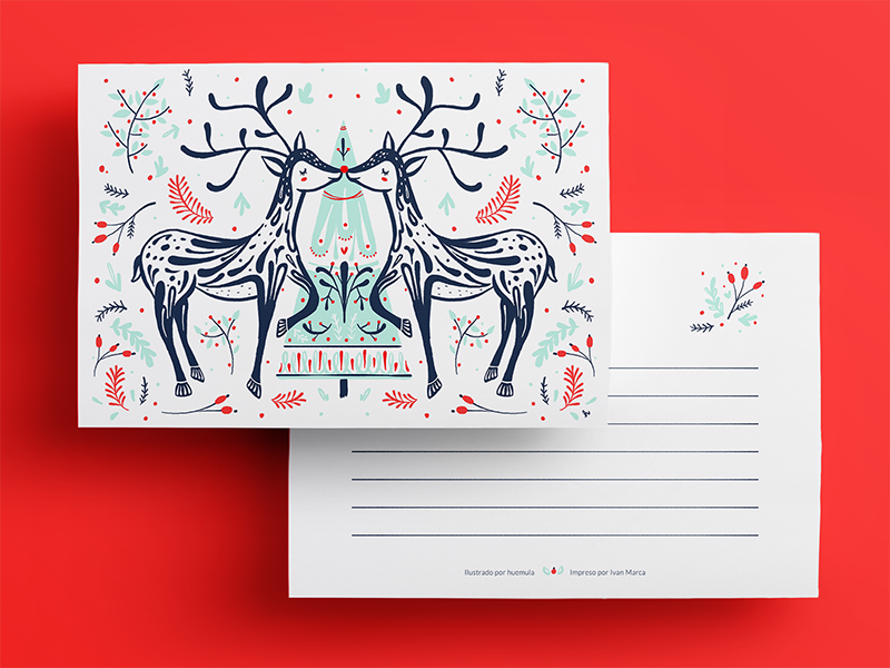 Postal 2 ivanmarca huemula dribbble