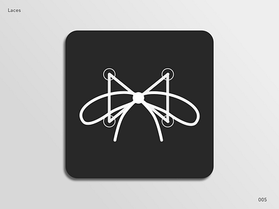 DailyUI: #005, App Icon 005 app dailyui icon laces