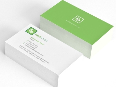 Food Artists business card