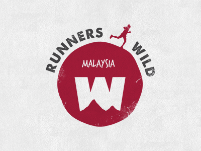 Runners Wild free running logo marathon runners wild wild