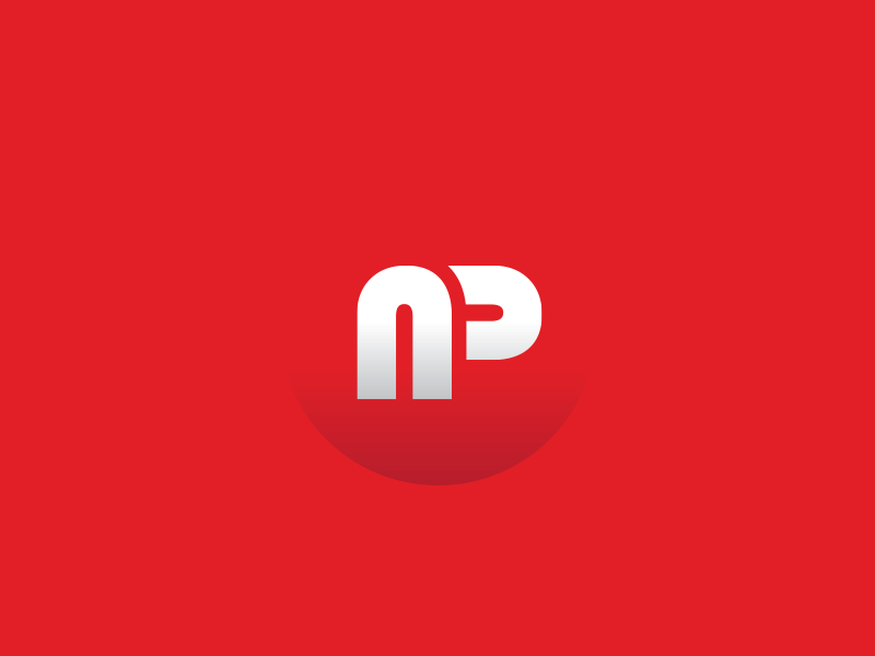 Logo Np Vector Hd Images, Initial Letter Np Logo Template, Abstract, Logo,  Template PNG Image For Free Download