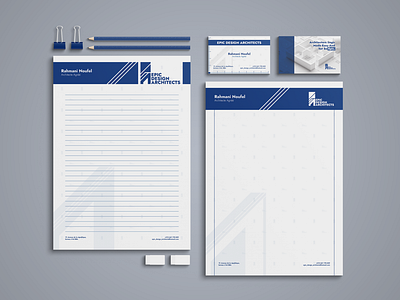 Epic Design Architects Stationery and Branding