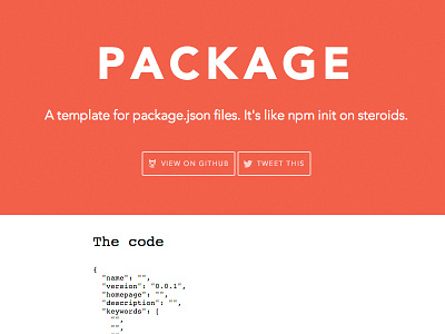 Package avenir github npm open source