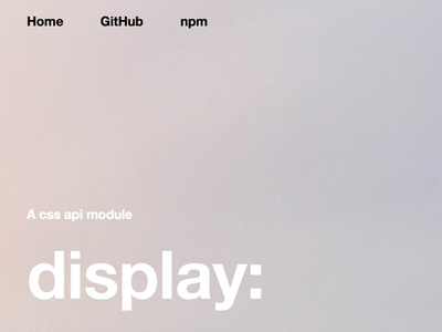 compositor.io - display: