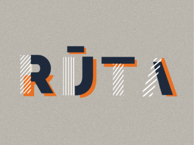 call me Ruta design graphic illustration illustrator name typogaphy vector
