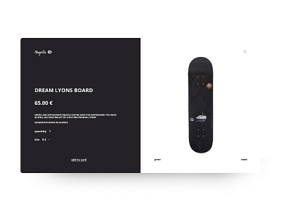 Magenta Skateboard · UI Concept