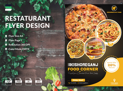 Food Flayer 2020 trend design branding design design art design tips dribbble flyer flyer design flyer template food free new design restaurant sabshuvo sayadshuvo
