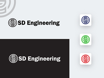 SD Engineering Logo Design