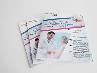 Hospital Care Branding Flyer Design