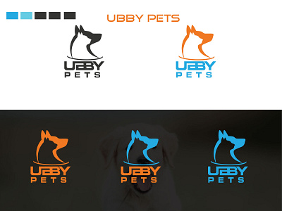 Ubby Pets app branding design flat icon illustration logo typography ui vector
